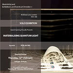 Artist Peta Jacobs’ solo exhibition ‘Materialising Quantum Light’ at OmniDe
